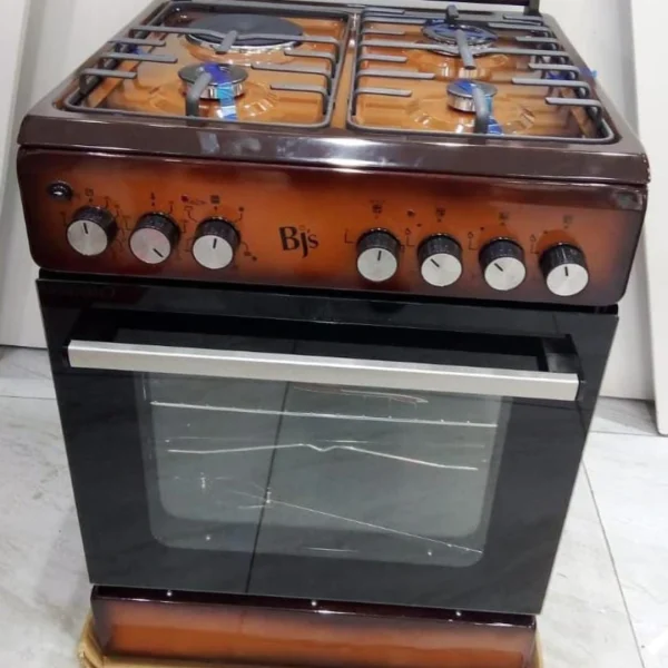 3 Gas+1 Hot Plate 1000W with Electric Oven