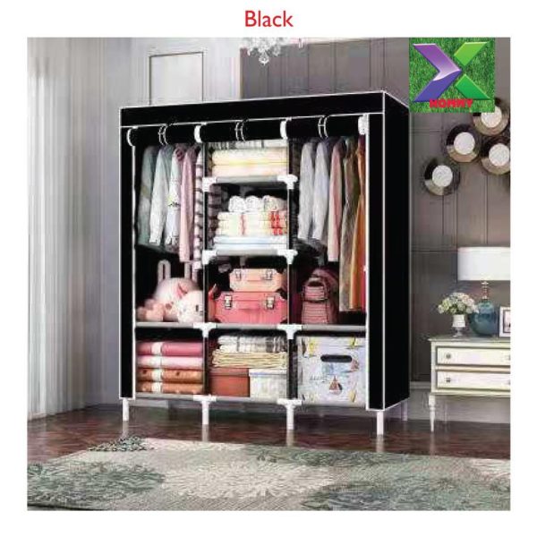 Hard semi permanent Plastic wardrobes with inbuilt shoe rack